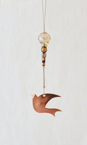 Copper Dove - Hanging Piece or as Ornament