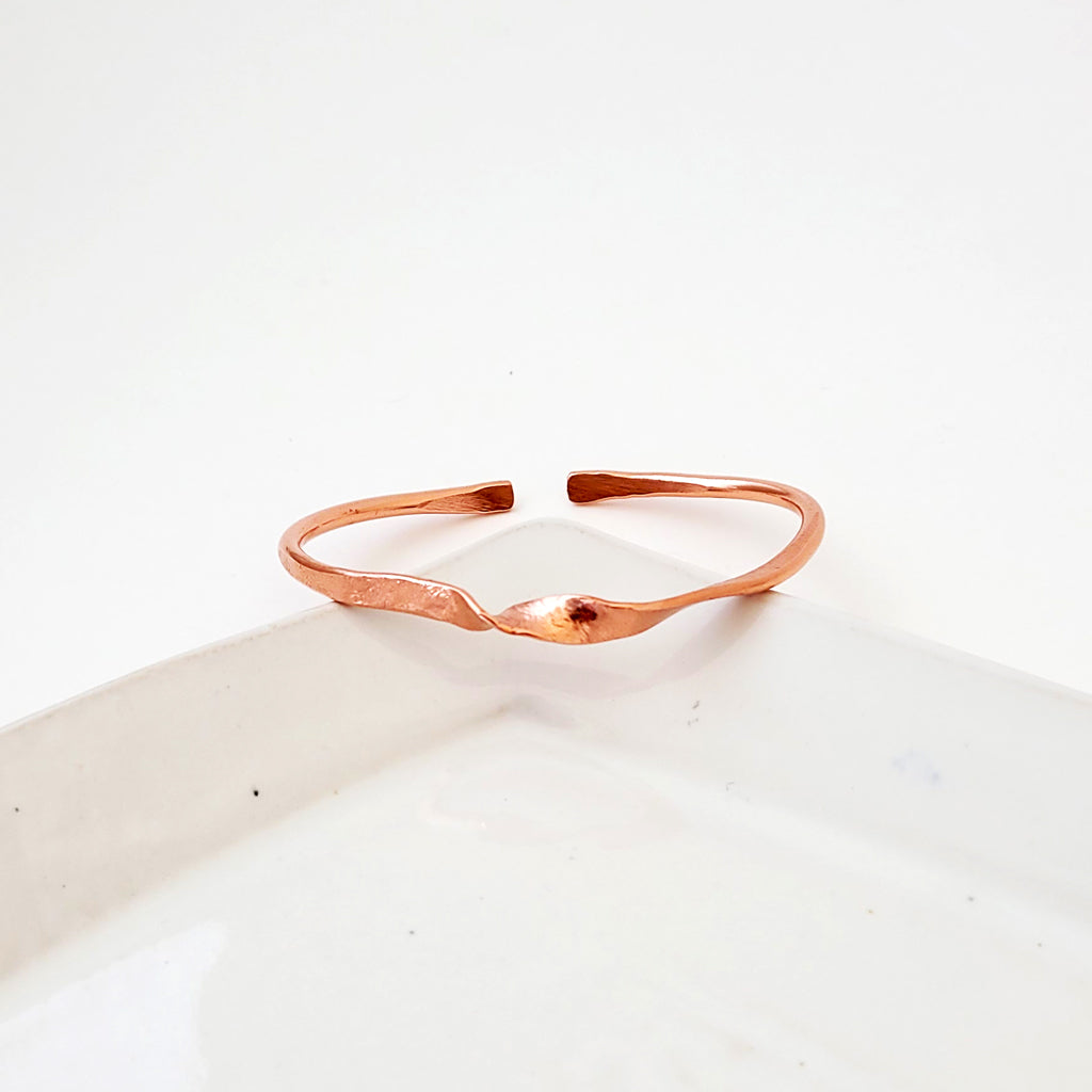 Copper Twist I - Copper Bracelet