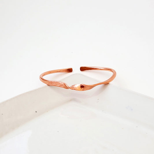 Copper Twist I - Copper Bracelet