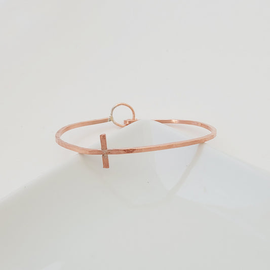 Everlasting Cross in Copper - Bracelet - The July Drop