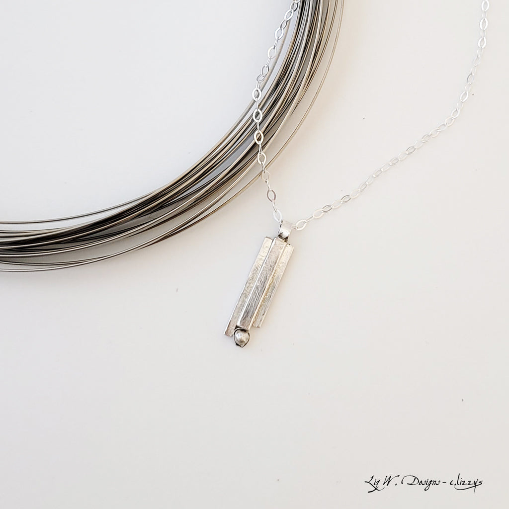 Rising Together in Sterling - Necklace