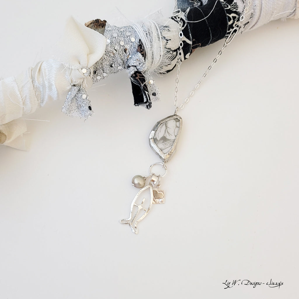 Faith Renewed - One of a Kind Sterling Necklace