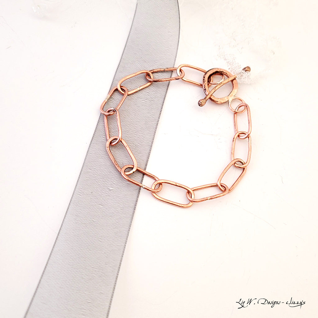 Paperclip Classic in Copper - Bracelet