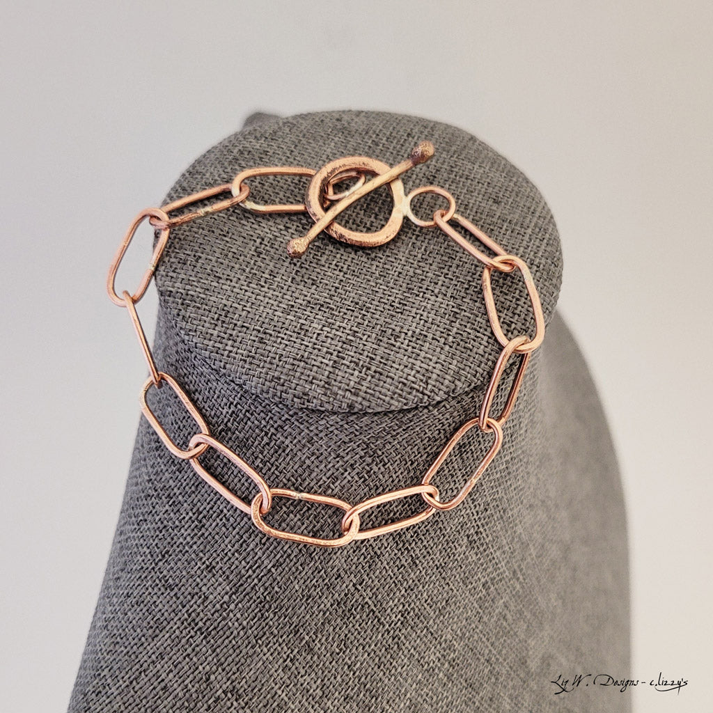 Paperclip Classic in Copper - Bracelet