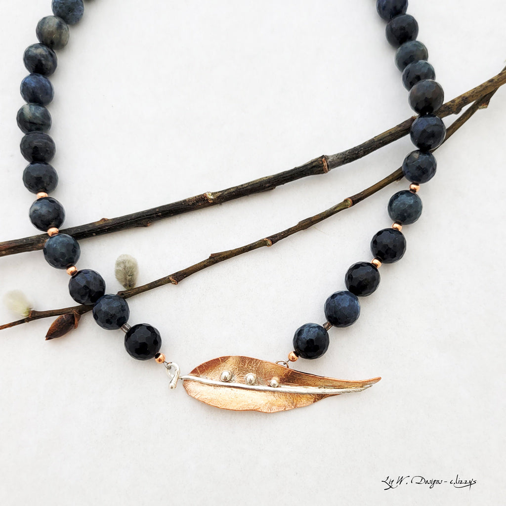 Leaf of Strength - One of a Kind - Necklace