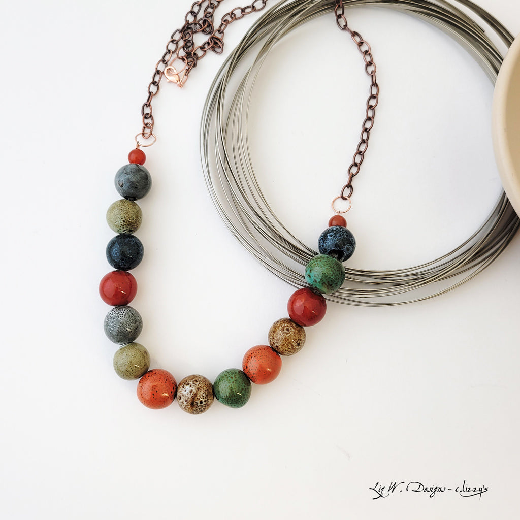 Canyon Rocks - One of a Kind - Necklace