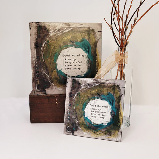 Good Morning, Love Today - Art Panel