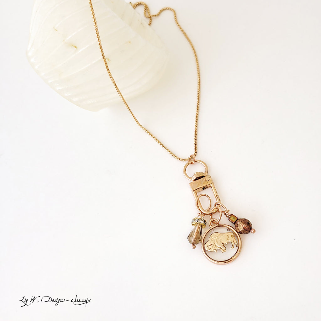 The Bison Connection IV - Handmade Necklace