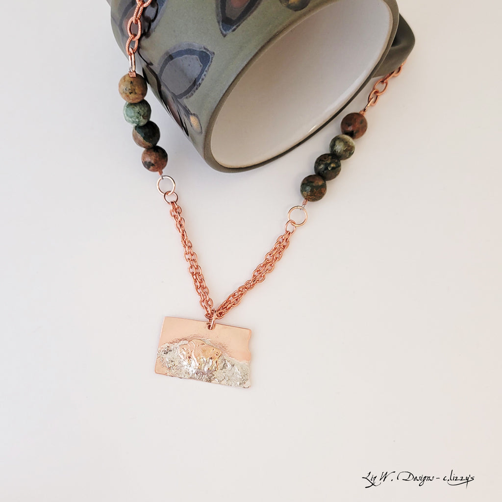 For the Love of the Bison IV - Handmade Necklace
