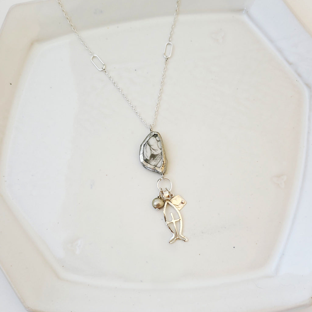 Faith Renewed - One of a Kind Sterling Necklace