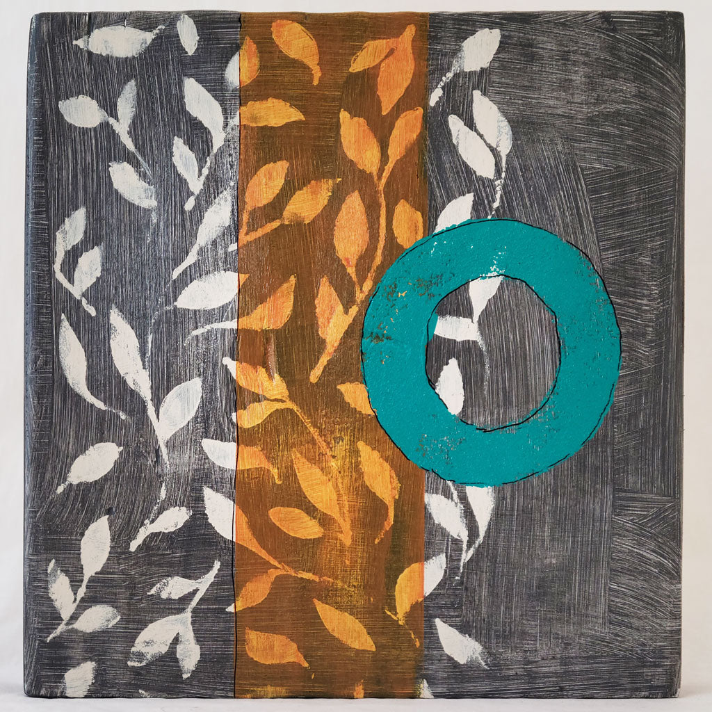 Garden Path I - Collage Artwork