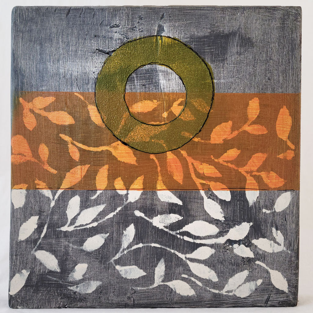 Garden Path II - Collage Artwork