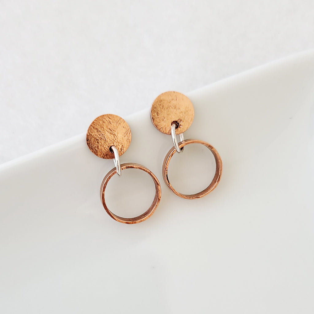 Hanging Around I - Post Earrings