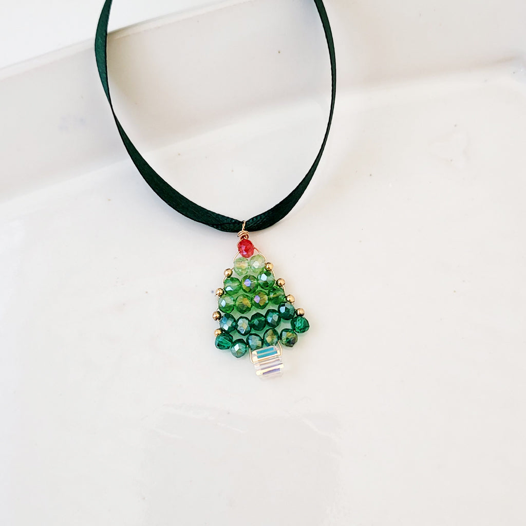 Holiday Tree of Green - Mini Ornament