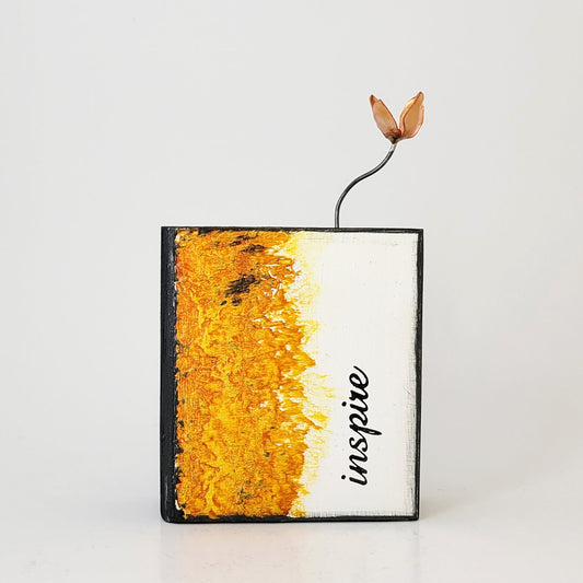 Inspire with Blush Flower - Art Block