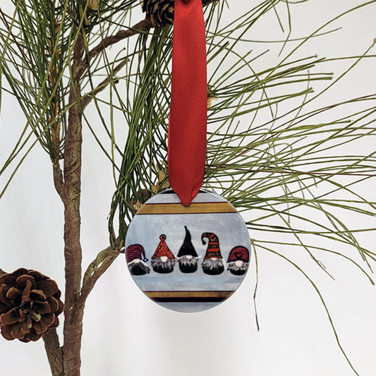 Just Gnoming Around - Holiday Ornament