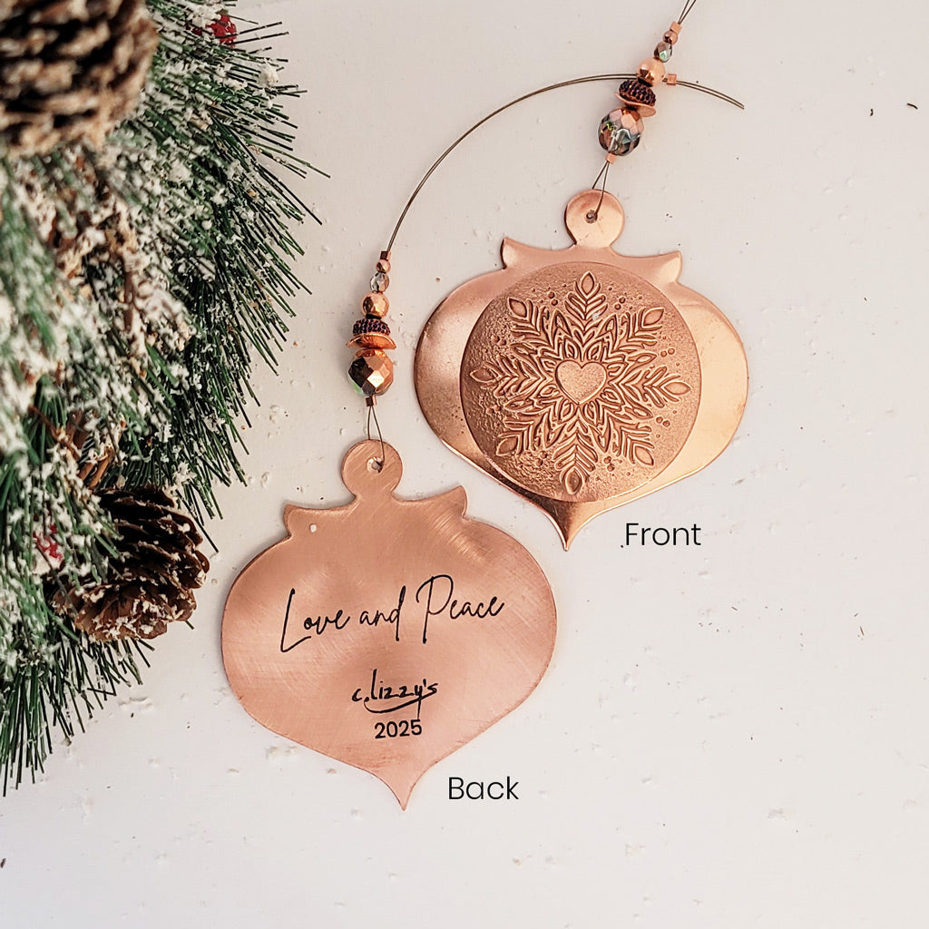 Love and Peace - The 2025 Signature Ornament