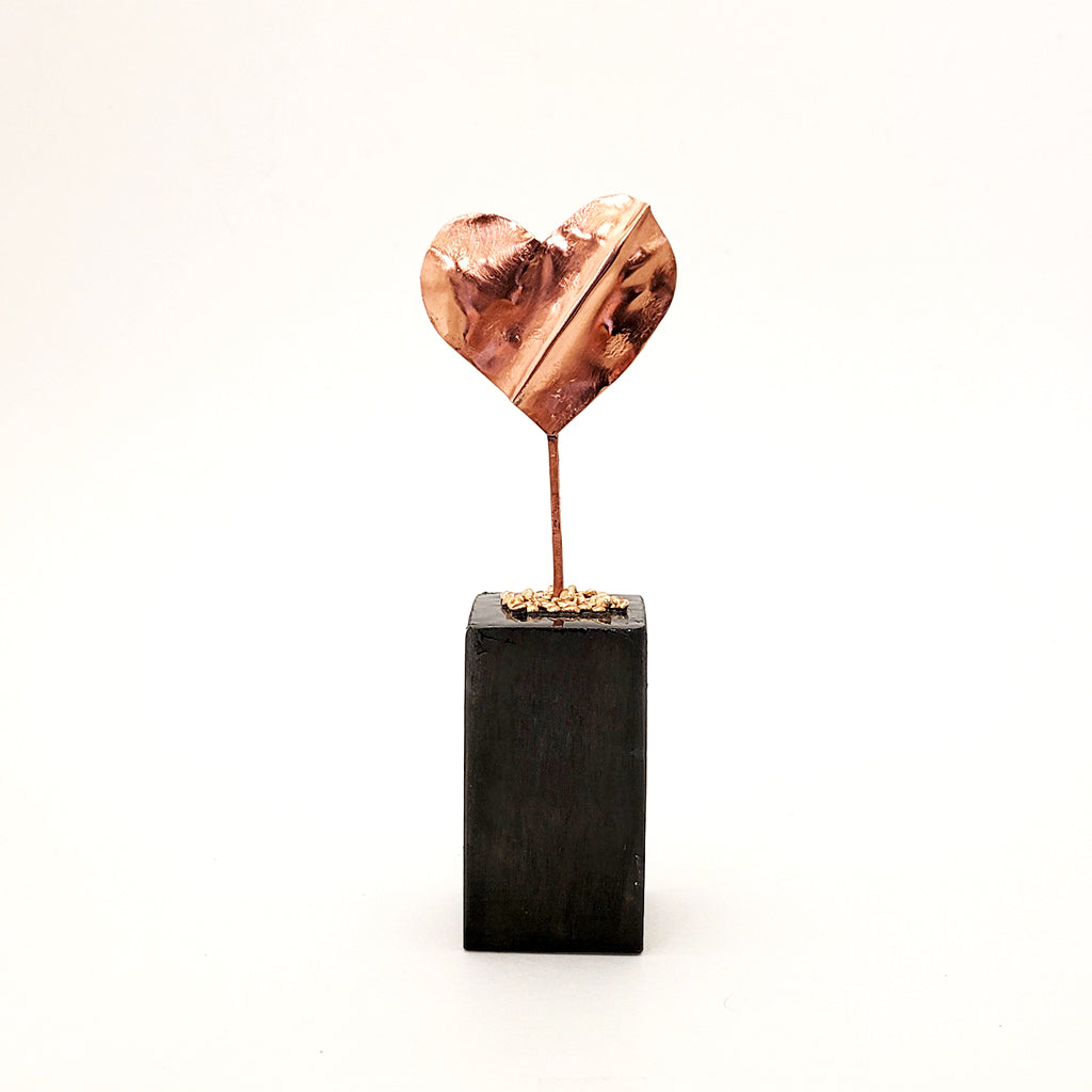 Mini Heart - Found Wood