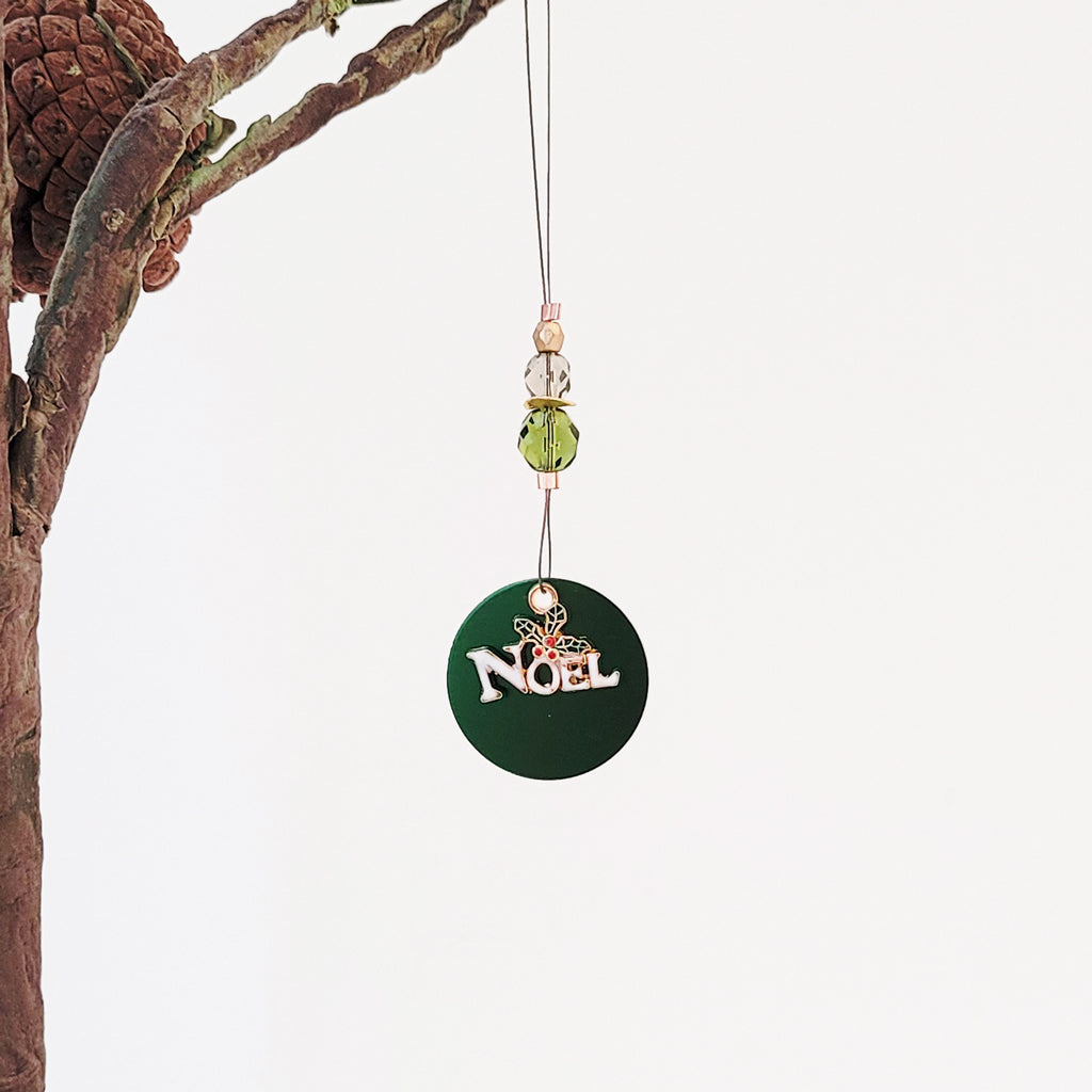 Noel in Green - Mini Ornament