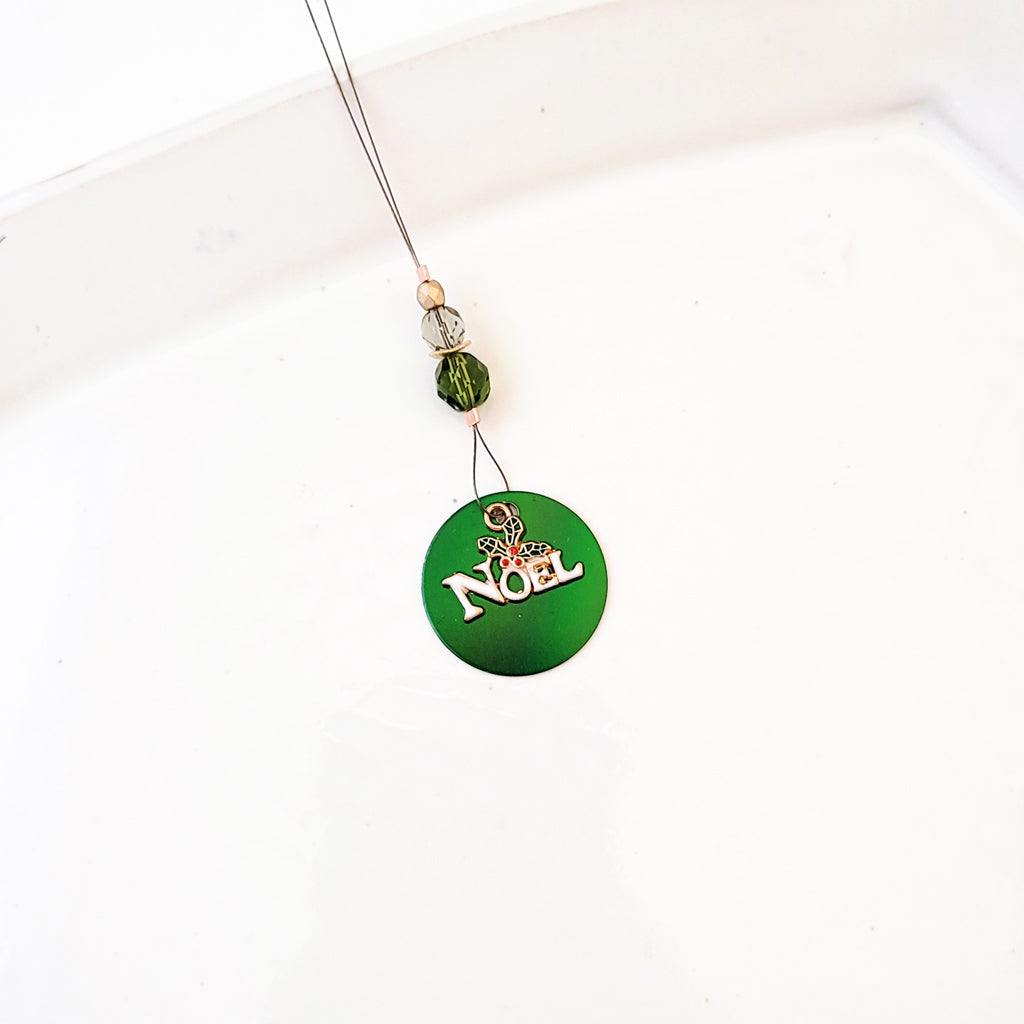 Noel in Green - Mini Ornament