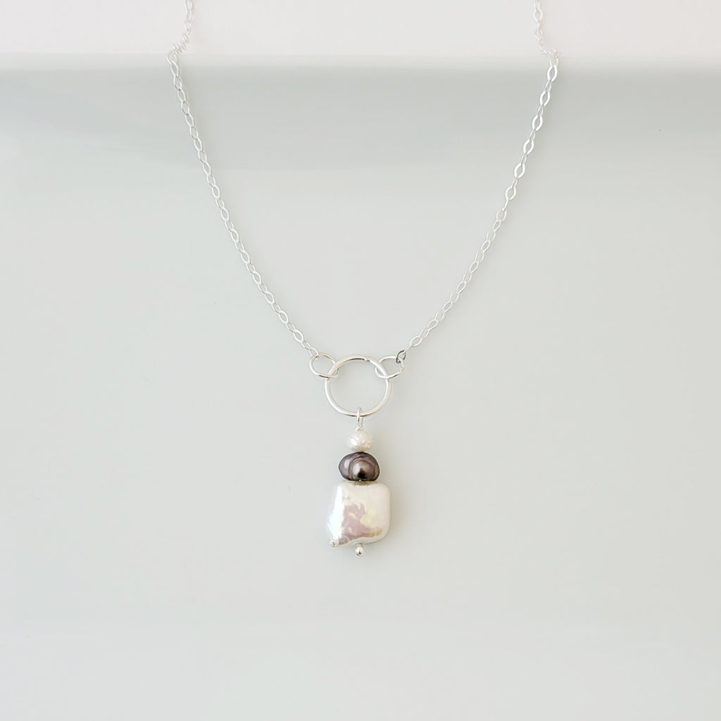 Pearly Days - Necklace 11 - The May Drop