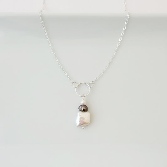 Pearly Days - Necklace 11 - The May Drop