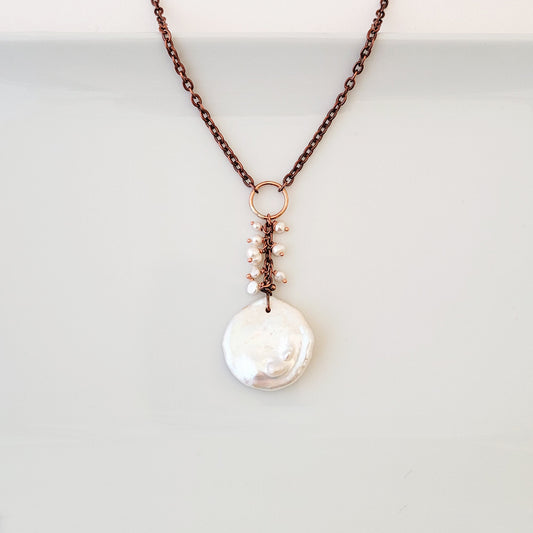 Pearly Days - Necklace 3 - The May Drop