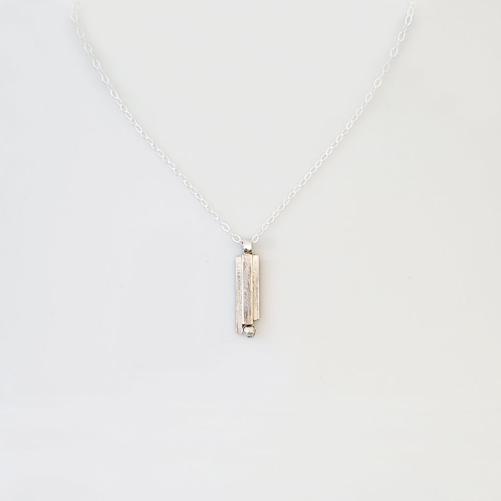 Rising Together in Sterling - Necklace