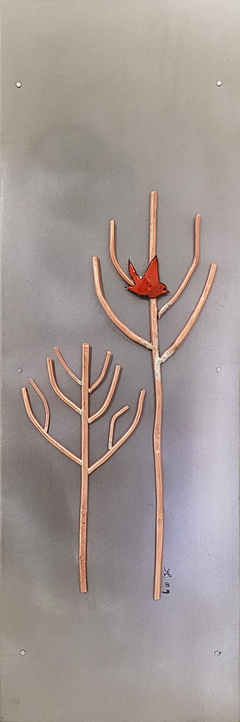 Solitude I - Mixed Metal Artwork