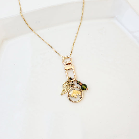 The Bison Connection II - Handmade Necklace