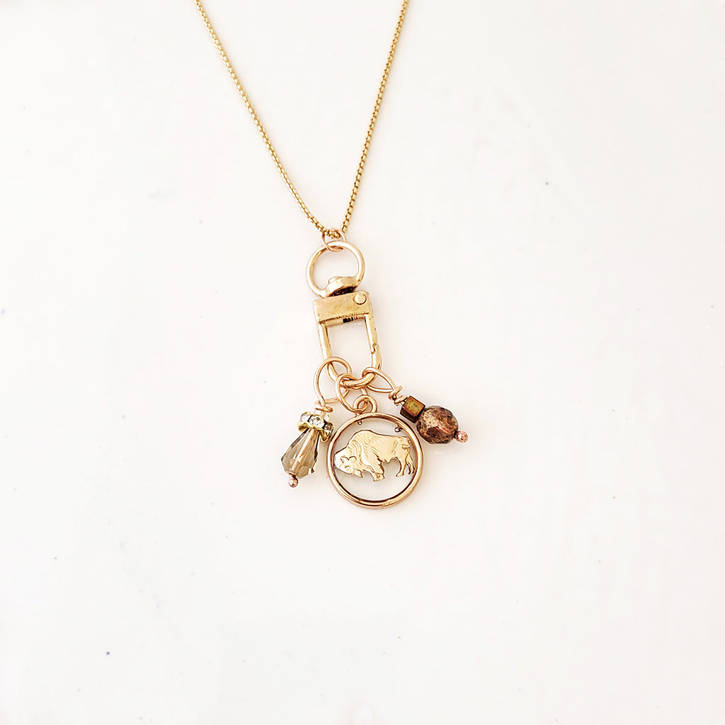 The Bison Connection IV - Handmade Necklace