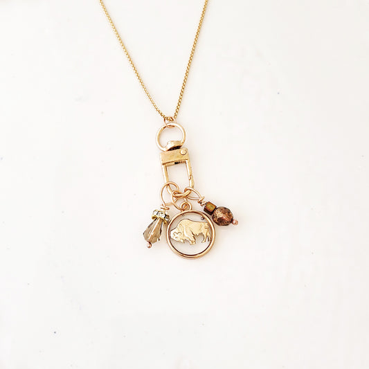 The Bison Connection IV - Handmade Necklace