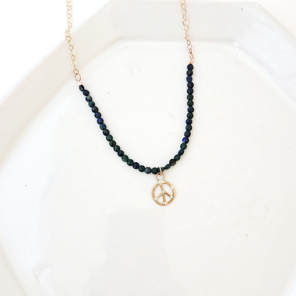 The Peace We Wish For - Handmade Necklace