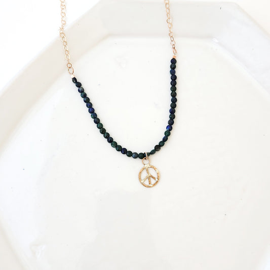 The Peace We Wish For - Handmade Necklace