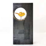 Through My Mind's Eye - Yellow Birdie II - Collage Artwork
