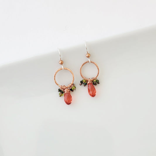 Watermelon Days - One of a Kind - Earrings