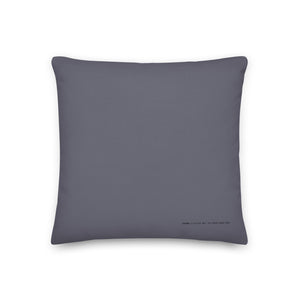You Caught Me I - Artful, Decorative Throw Pillow with three fish on a stringer with abstract background.  Original art on pillow.