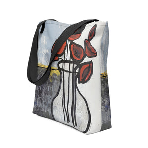 Pops of Red II - Artful Tote Bag