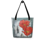 Poppies of Smiles and Peace - Artful Tote Bag