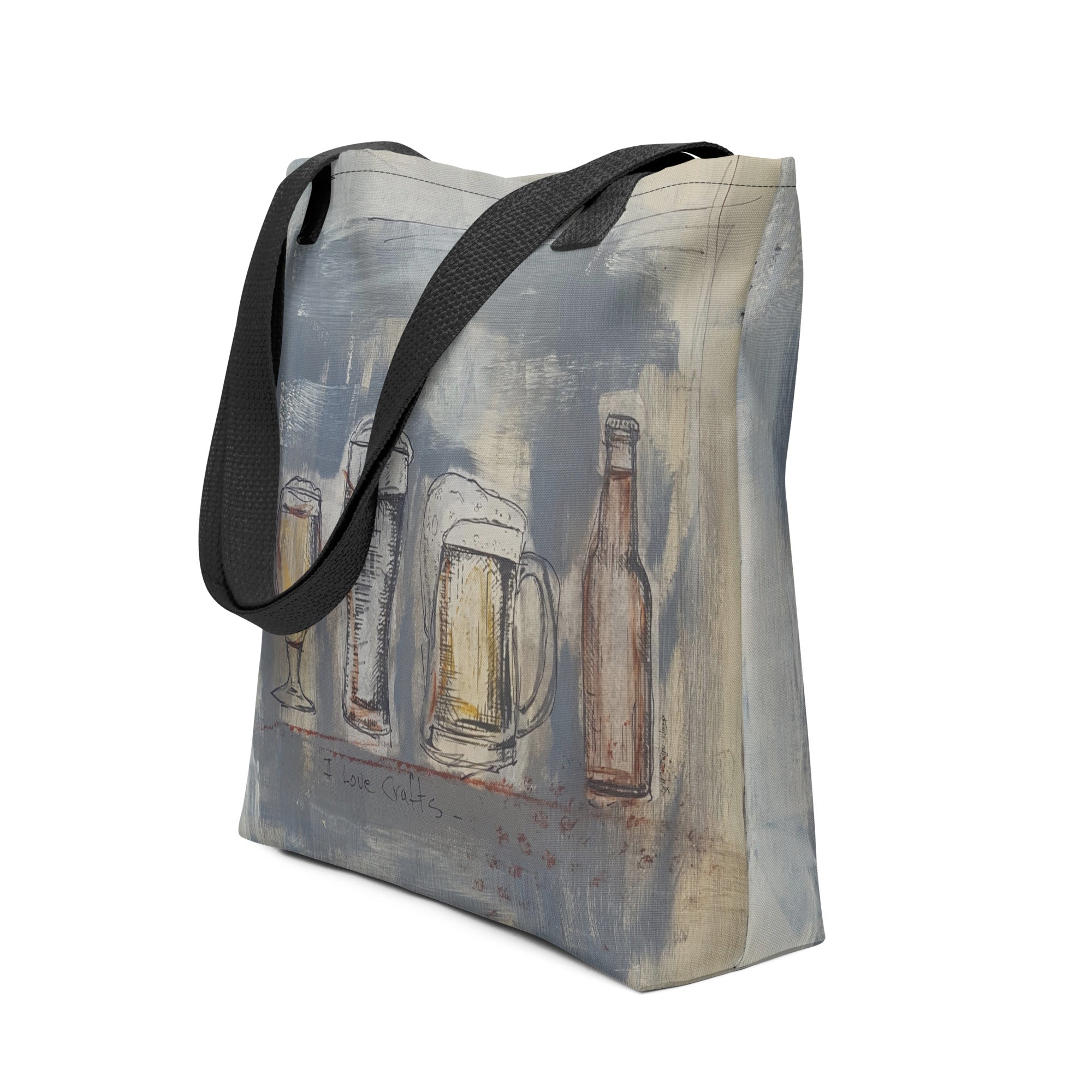 I Love Crafts - Artful Tote Bag