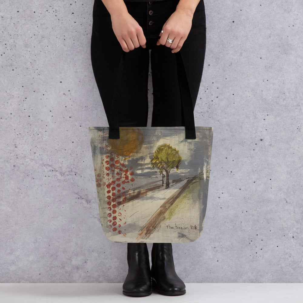 The Tree on 108 - Artful Tote Bag