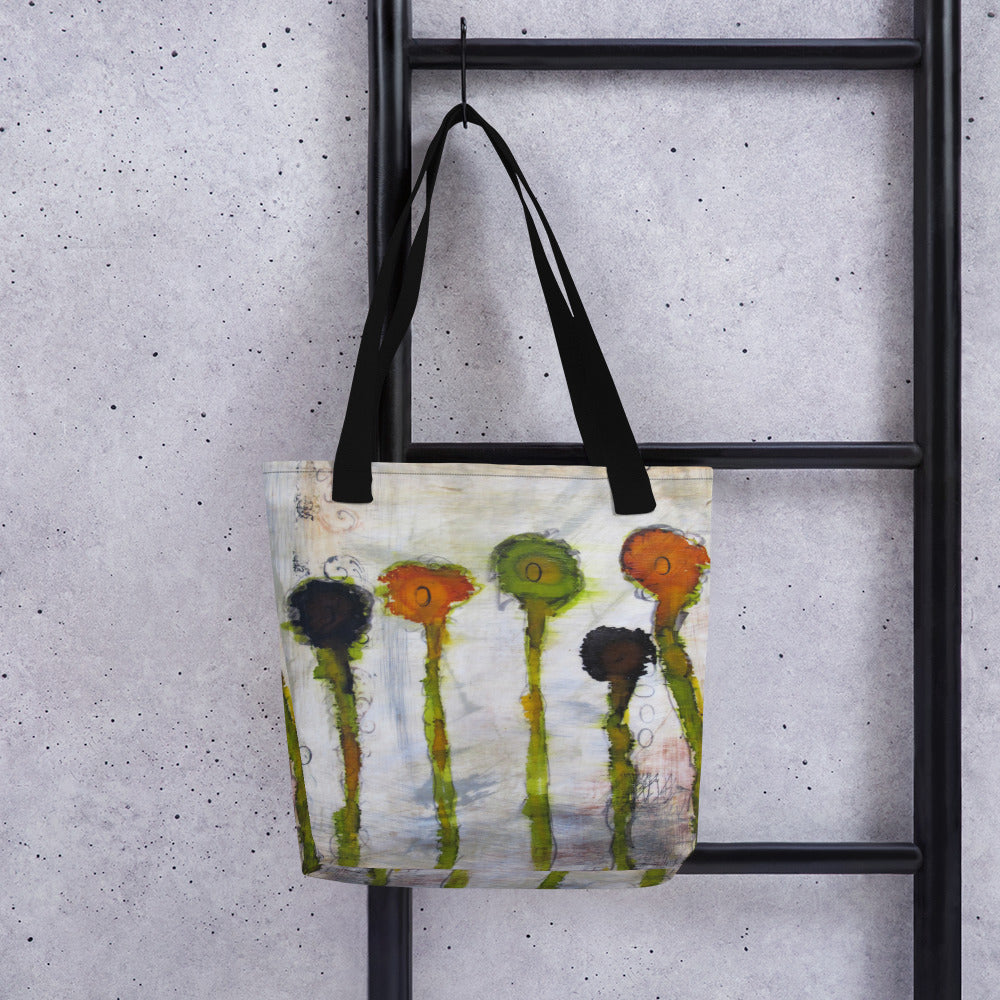 Sprouting Blooms - Artful Tote Bag
