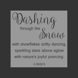 Dashing Through the Snow