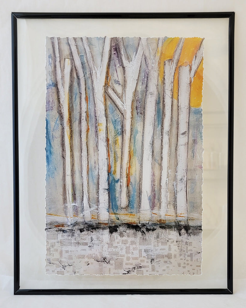 Love the Winter Woods - Floating Frame