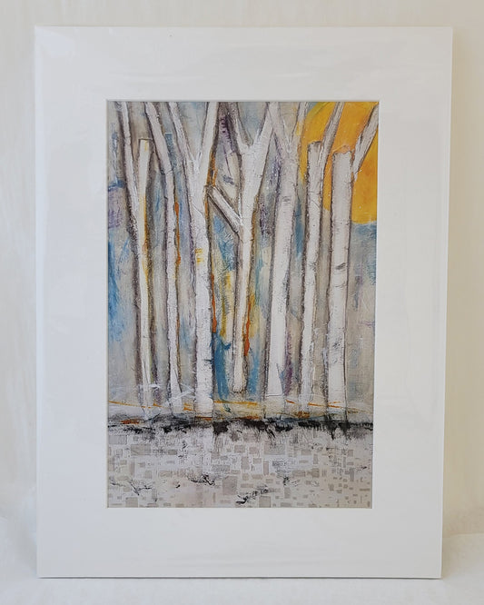 Love the Winter Woods - Matted