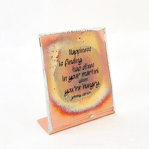 Happiness is Finding Two Olives - Mini