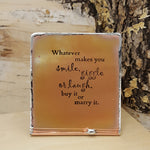 Smile, Giggle or Laugh - Mini