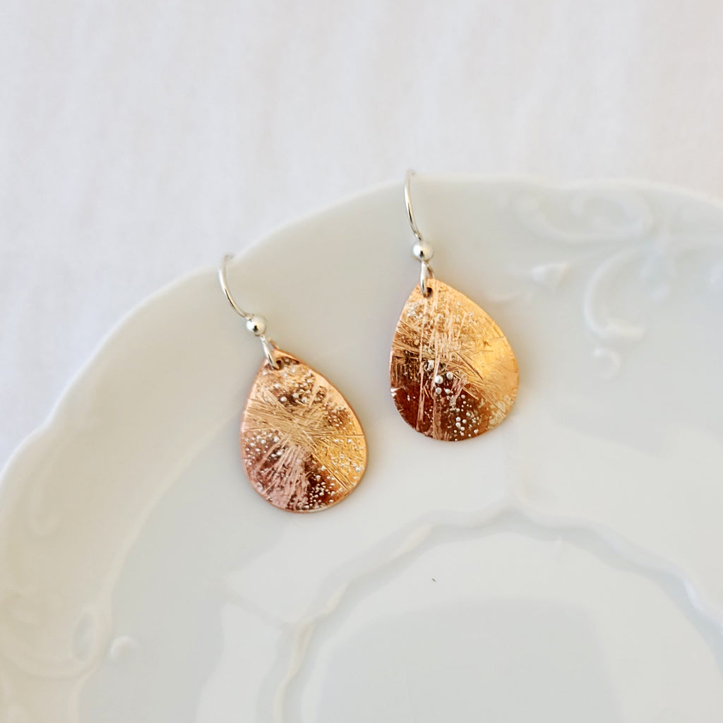 Nature's Layers in Pear - Earrings